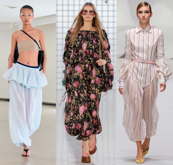 Модные шаровары 2025 года: стильные идеи и актуальны образы Модные шаровары 2025 года: стильные идеи и актуальны образы