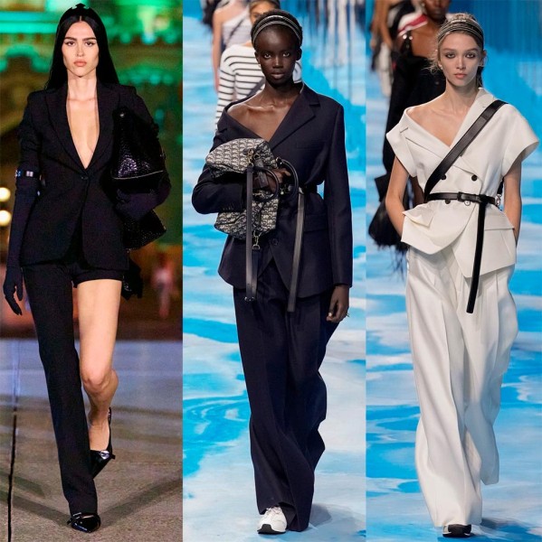 Модные брючные костюмы для женщин: коллекции 2025 года Модные брючные костюмы для женщин: коллекции 2025 года