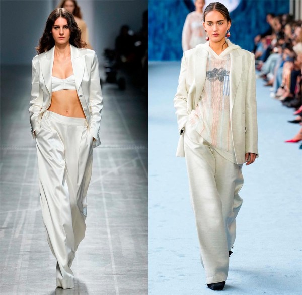 Модные брючные костюмы для женщин: коллекции 2025 года Модные брючные костюмы для женщин: коллекции 2025 года