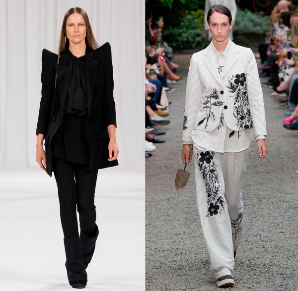 Модные брючные костюмы для женщин: коллекции 2025 года Модные брючные костюмы для женщин: коллекции 2025 года