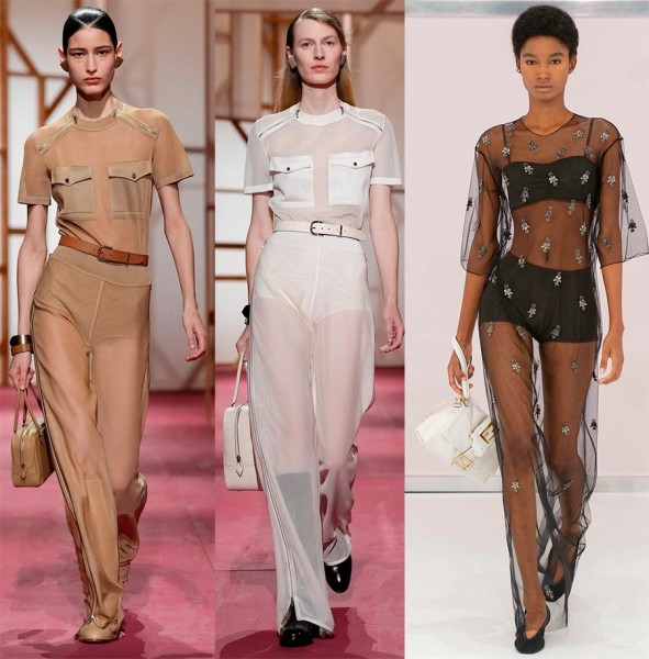 Прозрачность в одежде: тренд женской моды 2025 Прозрачность в одежде: тренд женской моды 2025