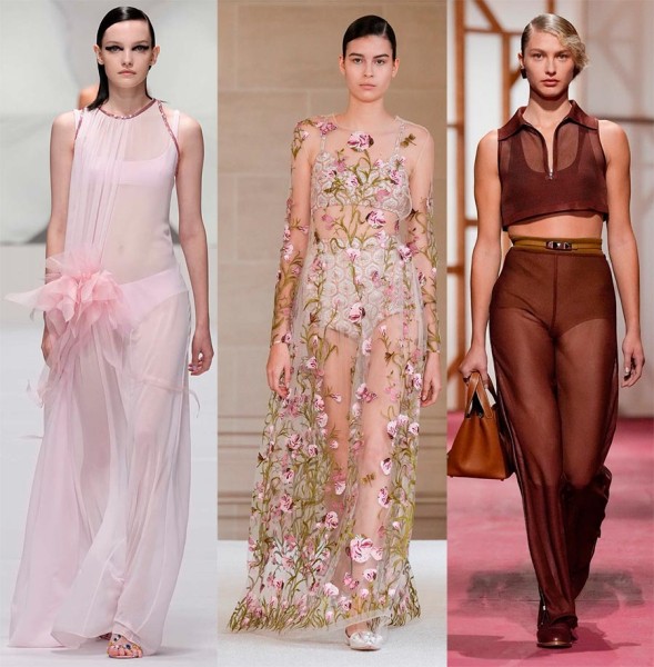 Прозрачность в одежде: тренд женской моды 2025 Прозрачность в одежде: тренд женской моды 2025