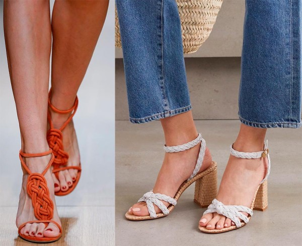 Модные босоножки на лето 2020 Модные босоножки на лето 2020