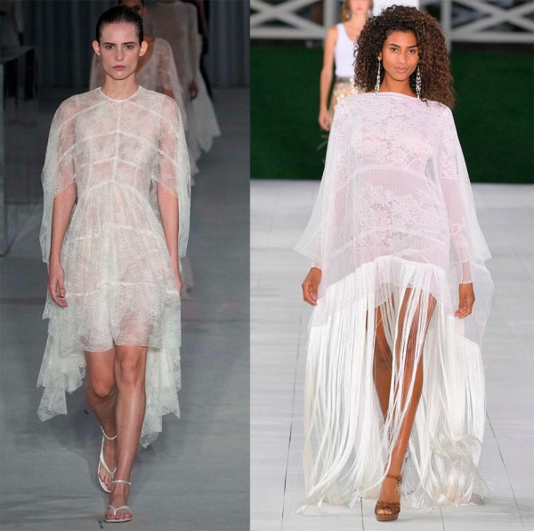 Модные белые платья: элегантные и нарядные модели