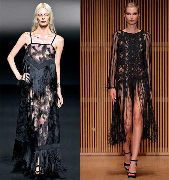 Прозрачность в одежде: тренд женской моды 2025 Прозрачность в одежде: тренд женской моды 2025