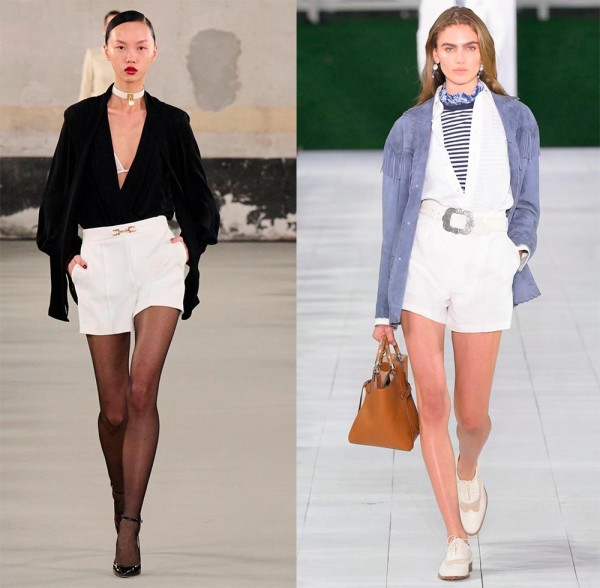 С чем носить белые шорты: лучшие образы и идеи