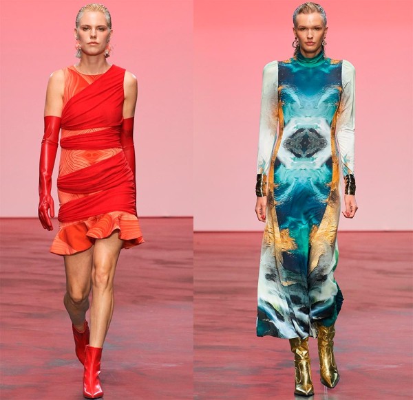 Самые красивые платья из модных коллекций 2025 года Самые красивые платья из модных коллекций 2025 года