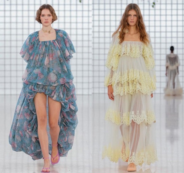 Самые красивые платья из модных коллекций 2025 года Самые красивые платья из модных коллекций 2025 года