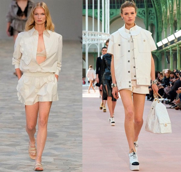 С чем носить белые шорты: лучшие образы и идеи