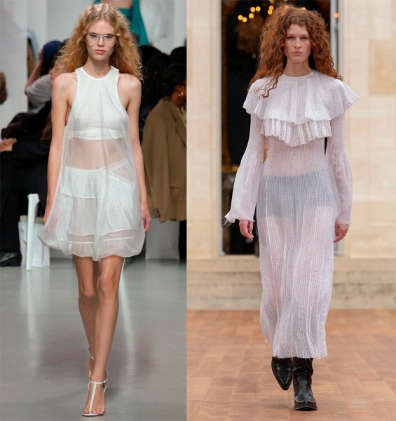 Прозрачность в одежде: тренд женской моды 2025 Прозрачность в одежде: тренд женской моды 2025