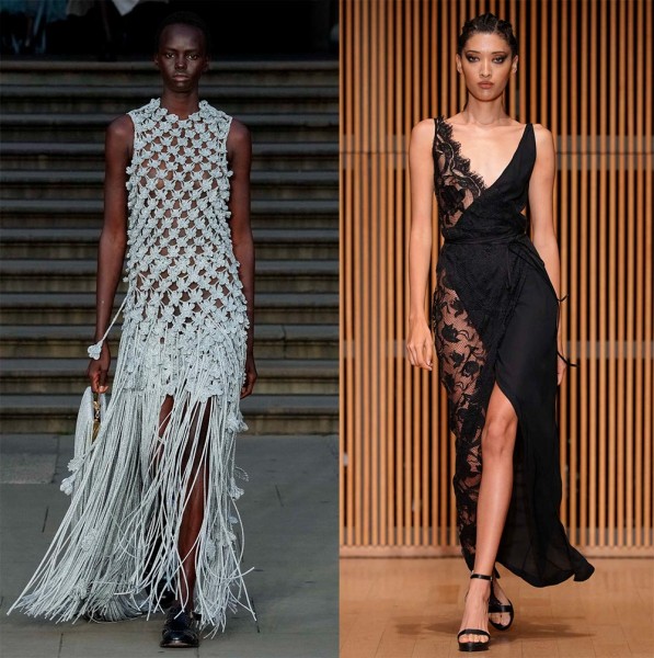 Самые красивые платья из модных коллекций 2025 года Самые красивые платья из модных коллекций 2025 года