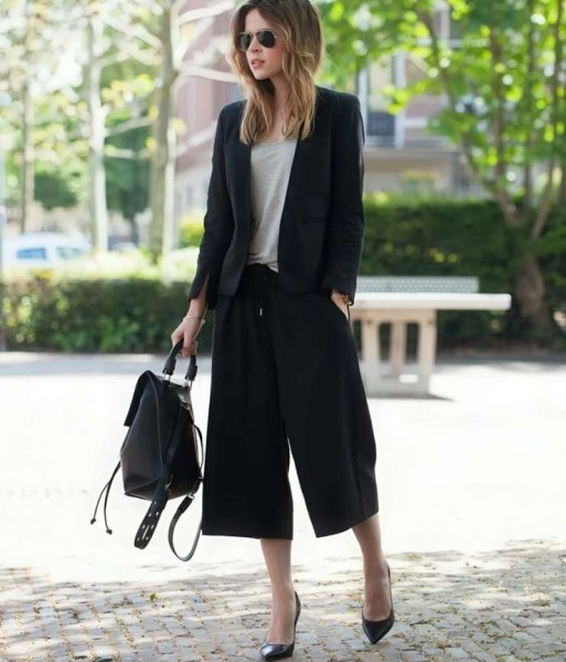 Коротко и ясно: с чем и как носить кюлоты этим летом Коротко и ясно: с чем и как носить кюлоты этим летом