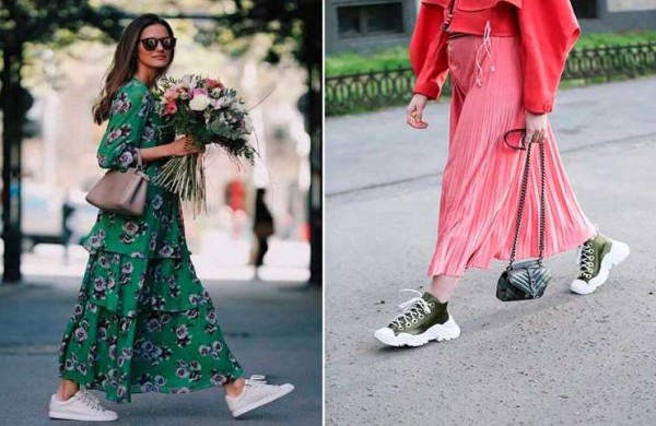 Три полоски на кедах под теплым дождем: как вписать спортивную обувь в летний образ Три полоски на кедах под теплым дождем: как вписать спортивную обувь в летний образ