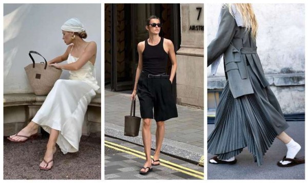 Вьетнамки в городе: как носить этим летом пляжный атрибут Вьетнамки в городе: как носить этим летом пляжный атрибут