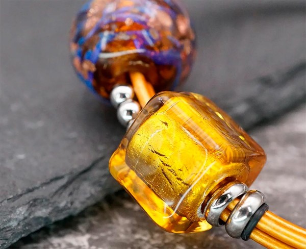 Стильные браслеты из муранского стекла