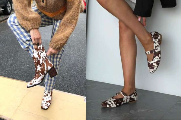 33 коровы — как носить обувь со смелым принтом 33 коровы — как носить обувь со смелым принтом