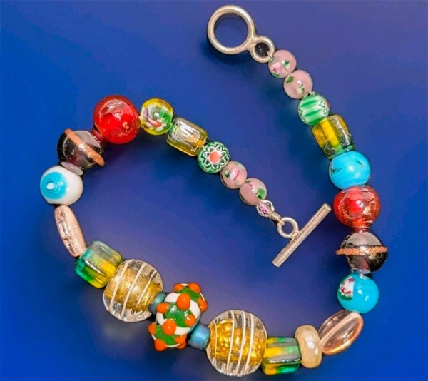 Стильные браслеты из муранского стекла