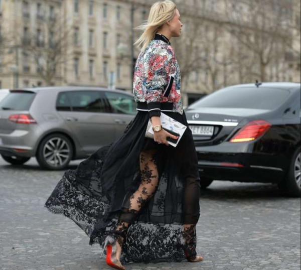 В кружевной пене: как вписать летний тренд в зимние образы В кружевной пене: как вписать летний тренд в зимние образы