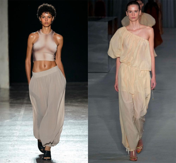 Модные шаровары 2025 года: стильные идеи и актуальны образы Модные шаровары 2025 года: стильные идеи и актуальны образы