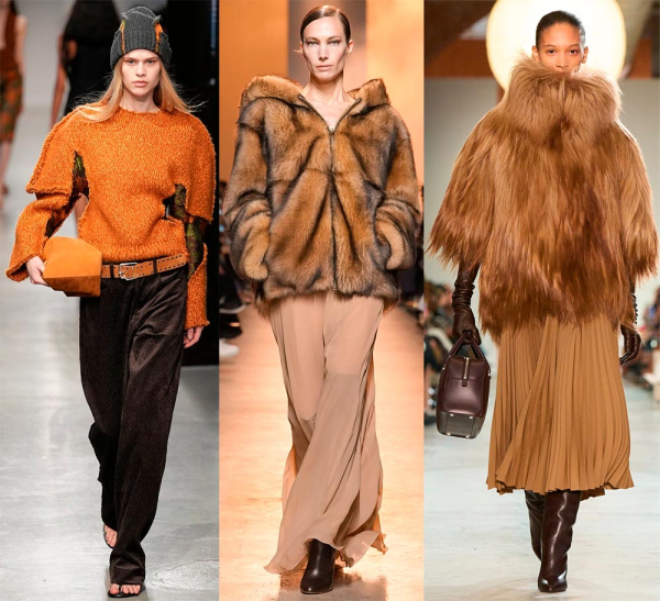 Модная цветовая палитра в одежде: оттенки осени