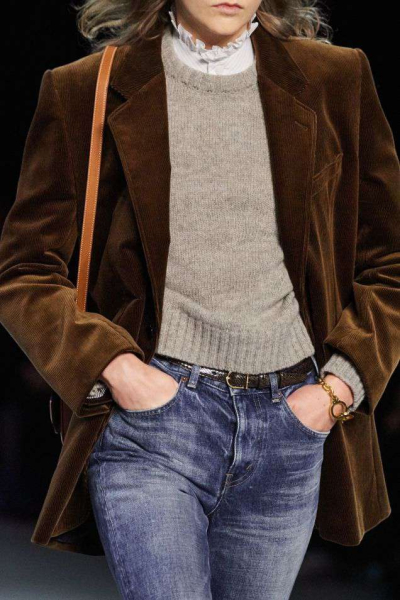 Бархатная революция: как носить одежду из вельвета в 2026 году