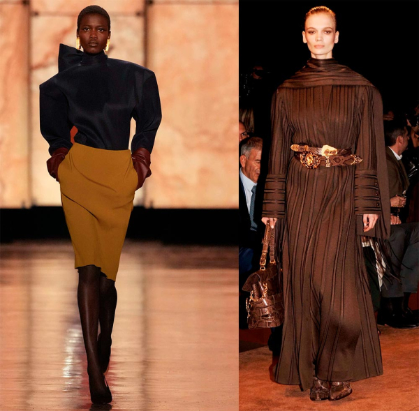 Модная цветовая палитра в одежде: оттенки осени