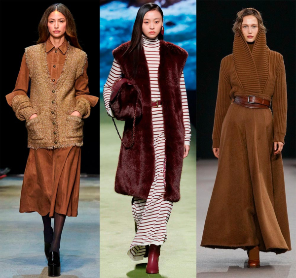 Модная цветовая палитра в одежде: оттенки осени