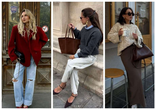 Фактура, цвет, размер: как выбрать идеальную сумку для осеннего образа Фактура, цвет, размер: как выбрать идеальную сумку для осеннего образа