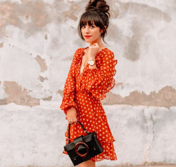 Мило и женственно: как и с чем носить летом платье в горошек Мило и женственно: как и с чем носить летом платье в горошек