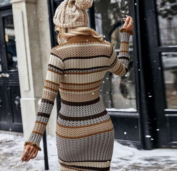 Полосатый рейс: как вписать этот принт в зимний гардероб, советы стилиста