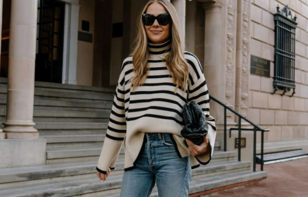 Полосатый рейс: как вписать этот принт в зимний гардероб, советы стилиста