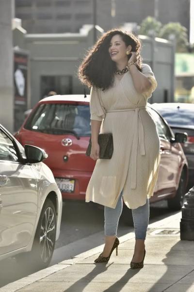 
                Пусть худышки завидуют! Как подбирать и носить одежду плюс сайз, фото