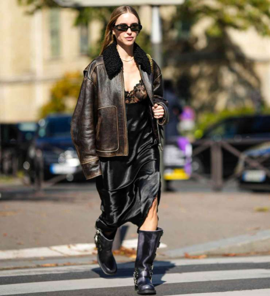 С чем носить сапоги-казаки осенью, советы стилиста