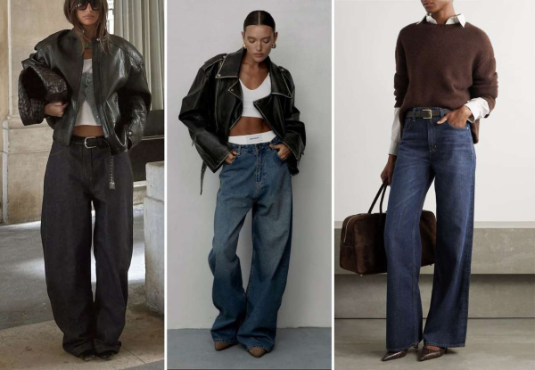 Широкие джинсы 2025: как они делают любой образ современным