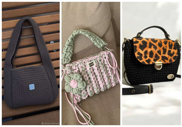 Узелок завяжется, узелок развяжется: как гармонично вписать вязаную сумку в свой образ Узелок завяжется, узелок развяжется: как гармонично вписать вязаную сумку в свой образ